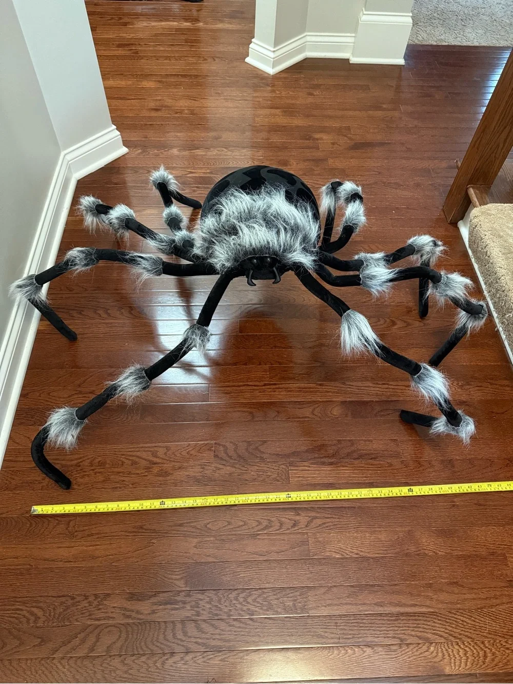 HUGE Halloween Spider Decoration Set